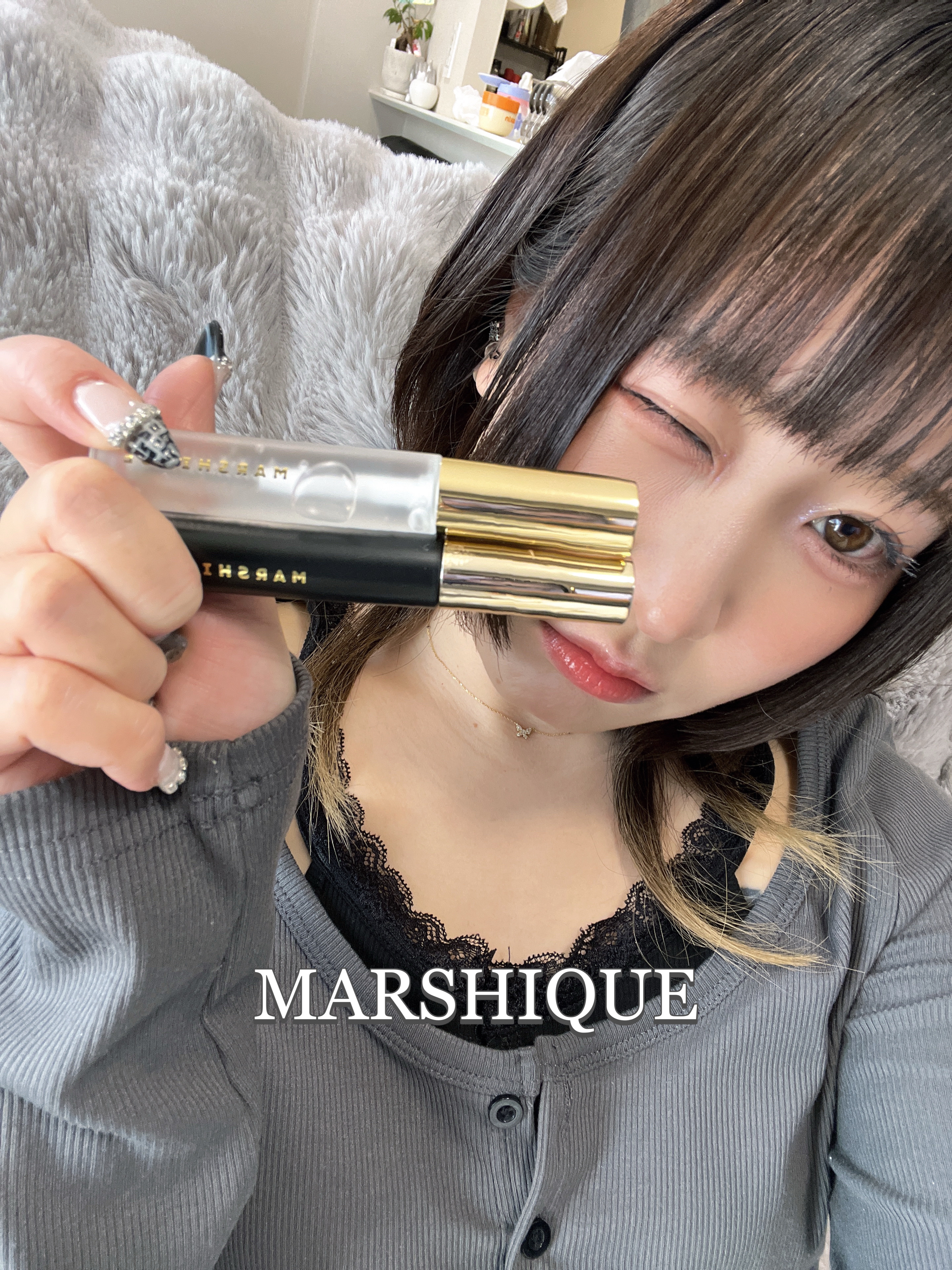 LASH & BROW ENRICHED BLACK SERUM/MARSHIQUE/まつげ美容液を使ったクチコミ（1枚目）