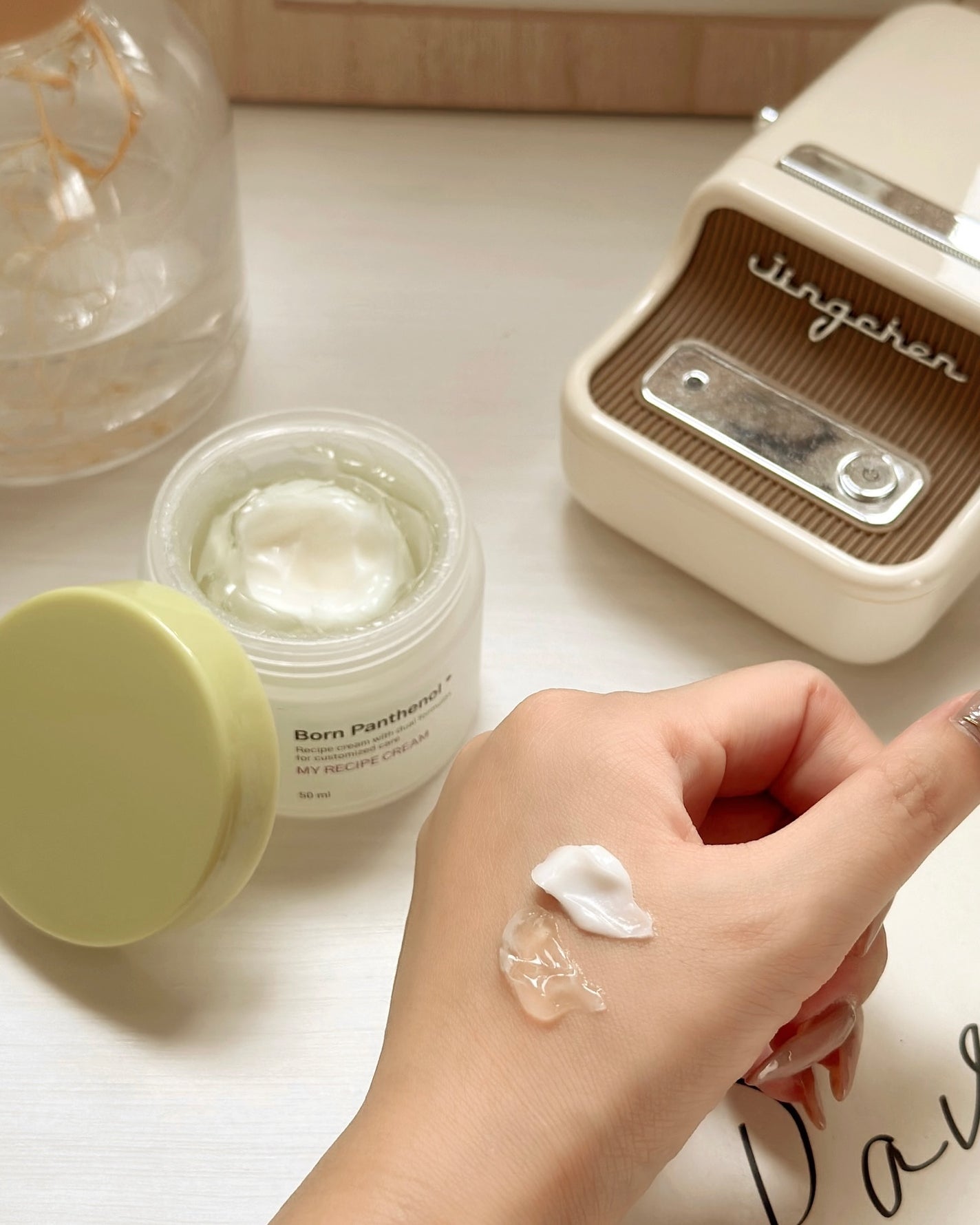 ボーンパンテノールマイレシピクリーム/SAM'U/フェイスクリームを使ったクチコミ(3枚目)