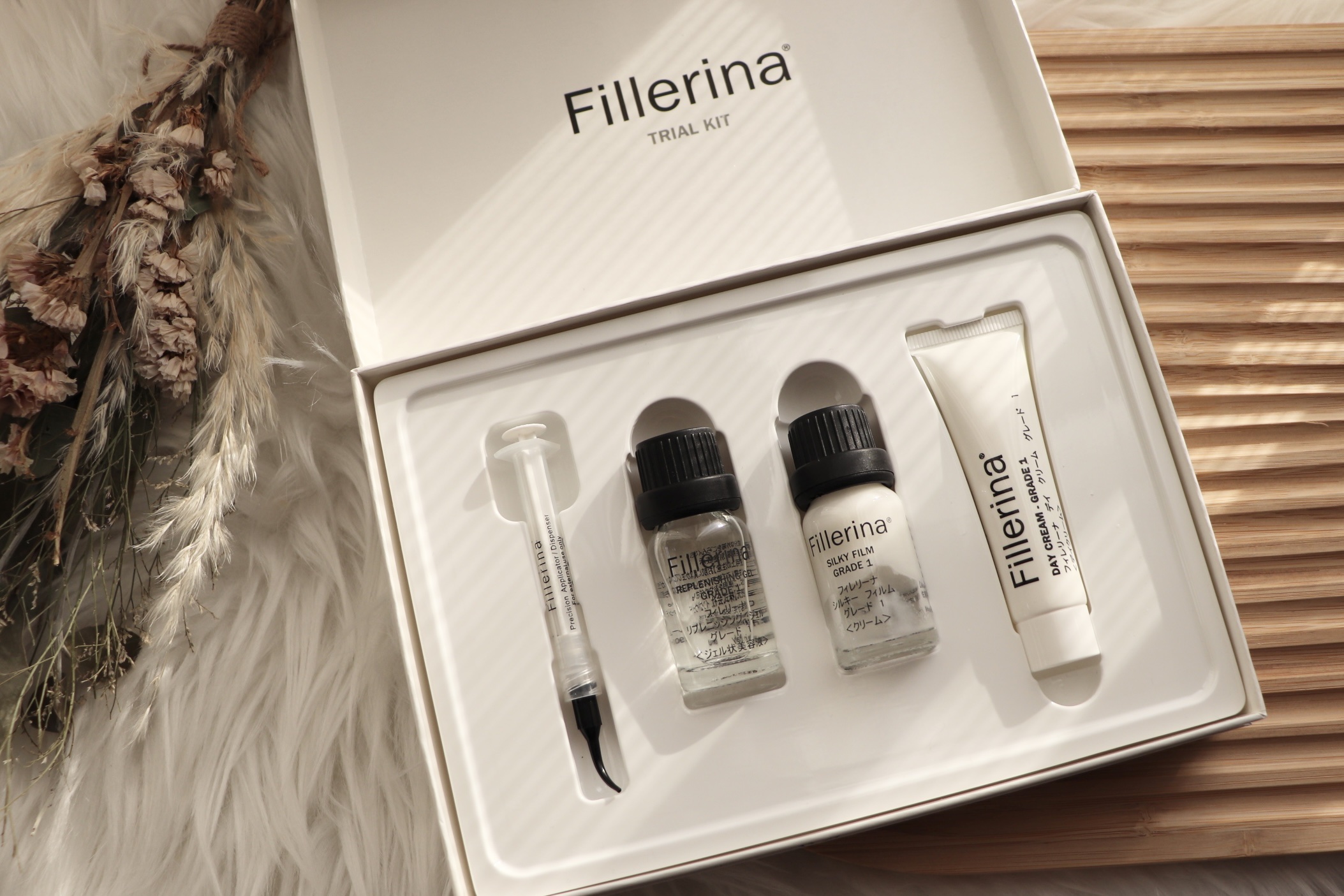 Fillerina リプレニッシング トリートメント グレード 1 試してみた】リプレニッシング トリートメント グレード 1