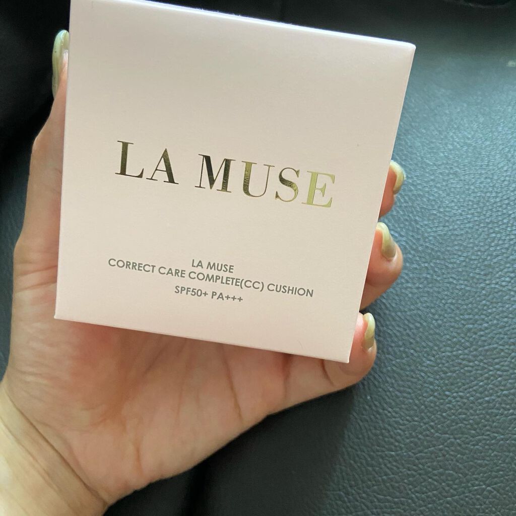 CORRECT CARE COMPLETE CC CUSHION/ラミューズ/クッションファンデーションを使ったクチコミ（2枚目）