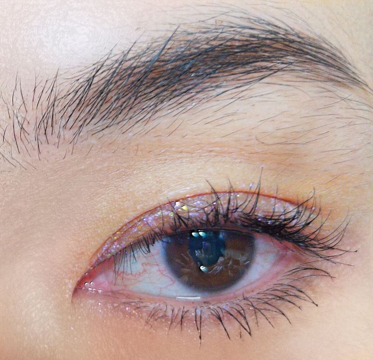 フーミー キララメライナー/WHOMEE/リキッドアイシャドウを使ったクチコミ(2枚目)