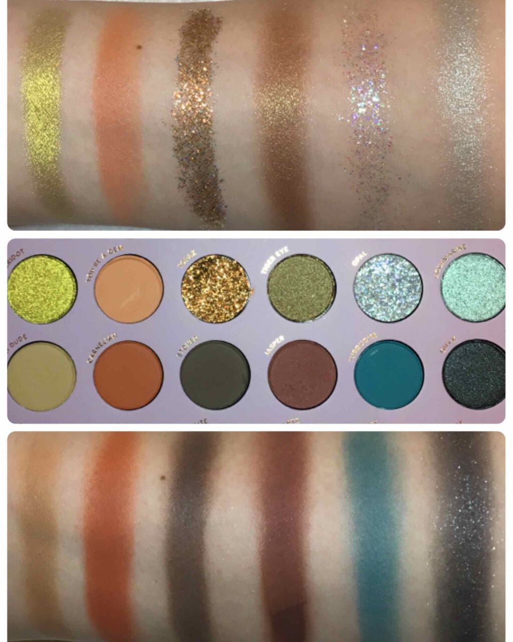 Pressed Powder Shadow /ColourPop/アイシャドウパレットを使ったクチコミ(3枚目)