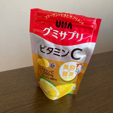 UHA味覚糖 UHAグミサプリ ビタミンCのクチコミ「私は、粒状のサプリが上手に飲めずサプリ💊が長続きできなかったのですか
UHA味覚糖 UHAグミ.....」（1枚目）