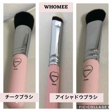 アイシャドウブラシ S 熊野筆/WHOMEE/メイクブラシを使ったクチコミ（1枚目）