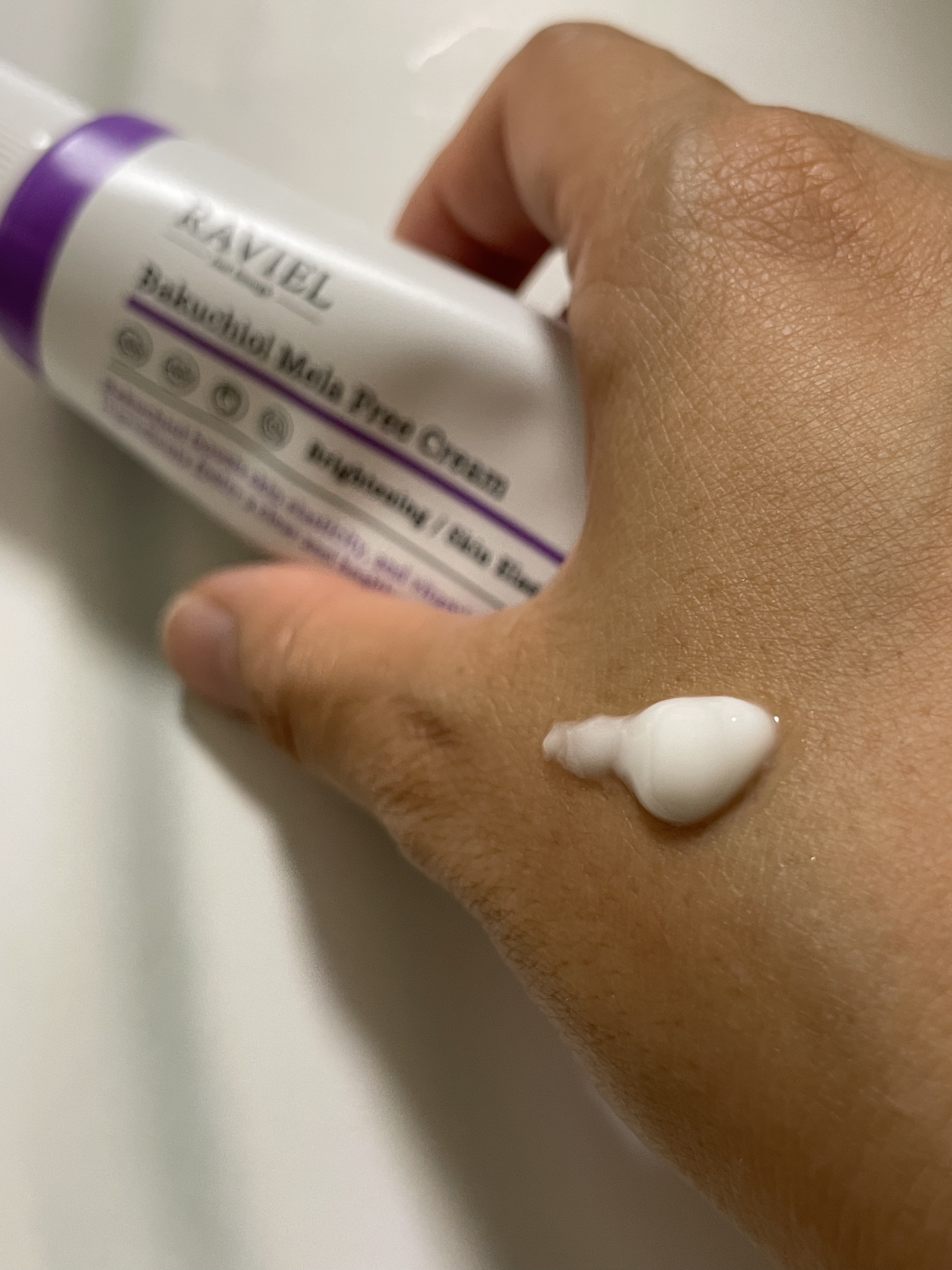 バクチオール メラフリー クリーム/RAVIEL/フェイスクリームを使ったクチコミ（3枚目）