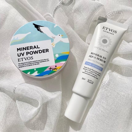 ミネラルUVアクアセラム/エトヴォス/美容液を使ったクチコミ(7枚目)