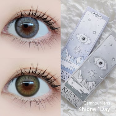 #PR @eotd_jp さまからいただきました。

Gemhour lens
【 Khione 1Day 】
...Gray
...Olive

DIA:14.2mm
G.DIA:13.3mm
BC: