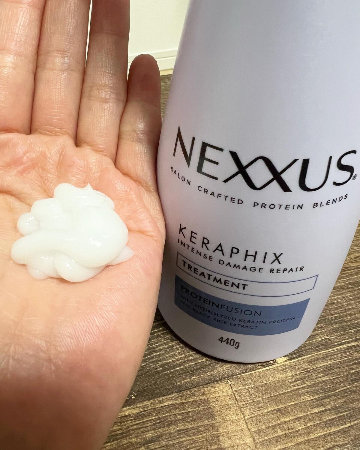 ネクサス インテンスダメージリペア 洗い流さないトリートメントオイル/NEXXUS(ネクサス)/ヘアオイルを使ったクチコミ(3枚目)