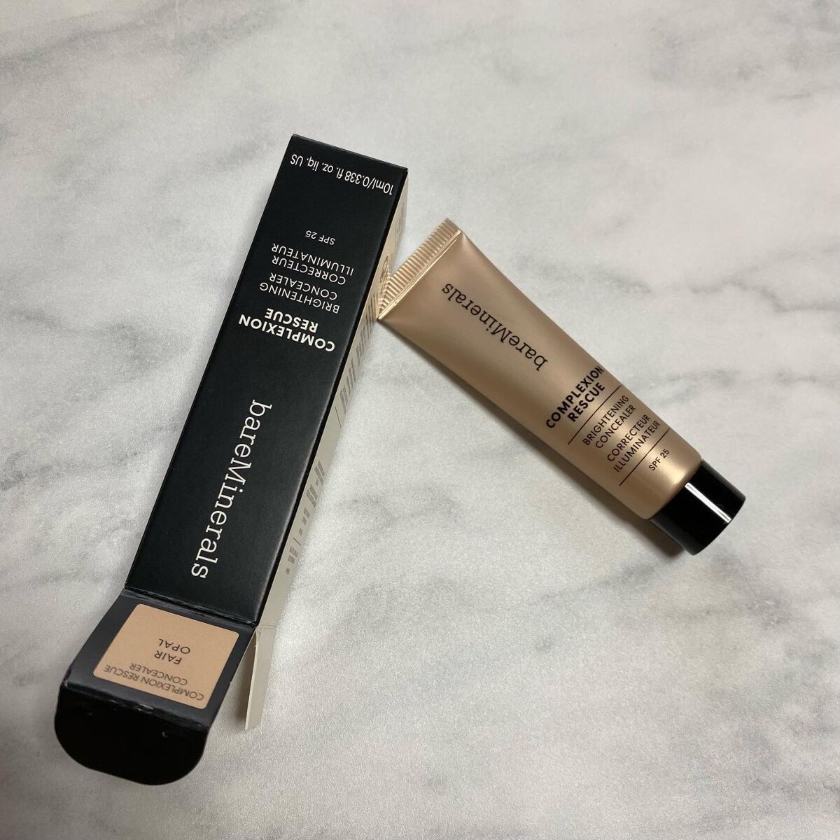 CR アイカバー ジェル SPF25  フェア オパール/bareMinerals/日焼け止めジェルを使ったクチコミ（2枚目）