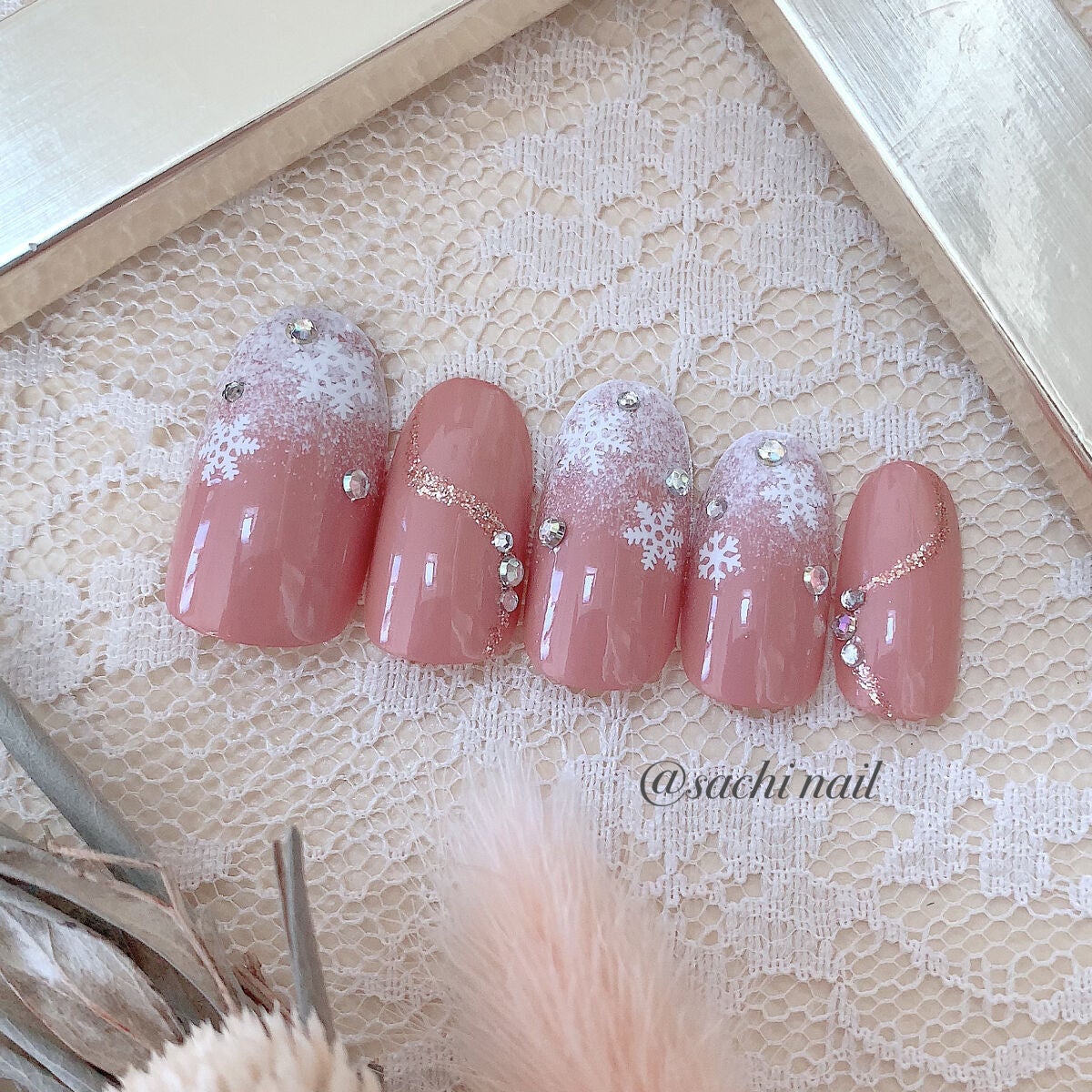 ネイル エナメル 細筆タイプ/ちふれ/マニキュアを使ったクチコミ(4枚目)