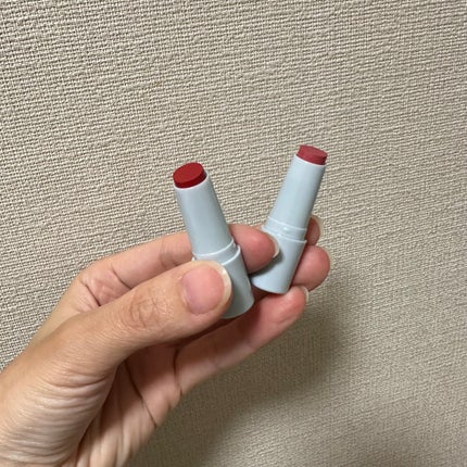 フーミー リリュタンスティック/WHOMEE/ジェル・クリームチークを使ったクチコミ(4枚目)