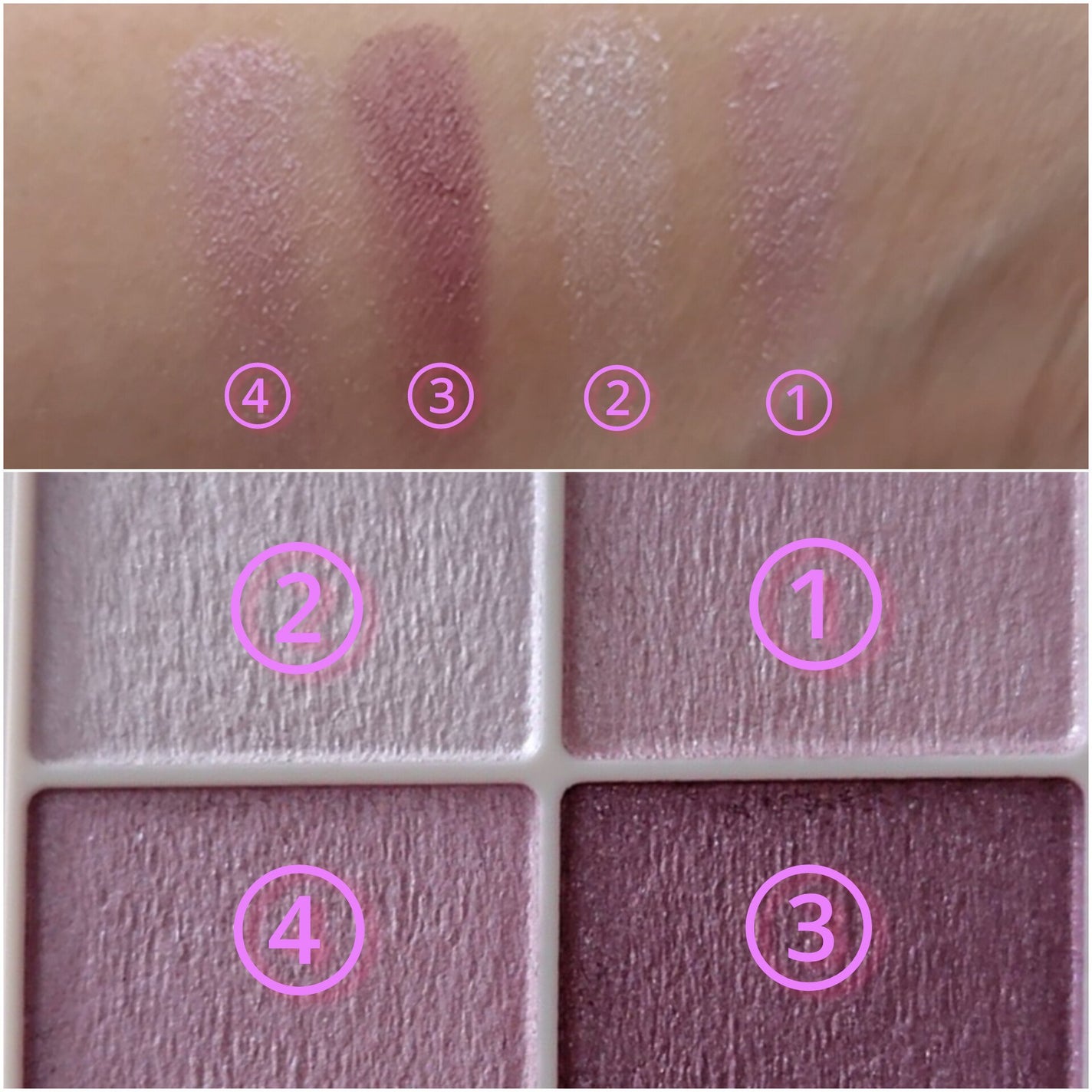 シルキースフレアイズ/キャンメイク/アイシャドウパレットを使ったクチコミ(3枚目)