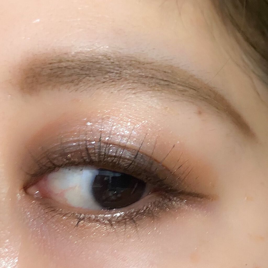 アディクション ザ アイシャドウ パール 027P Cafe Solaire/ADDICTION/単色アイシャドウを使ったクチコミ（3枚目）