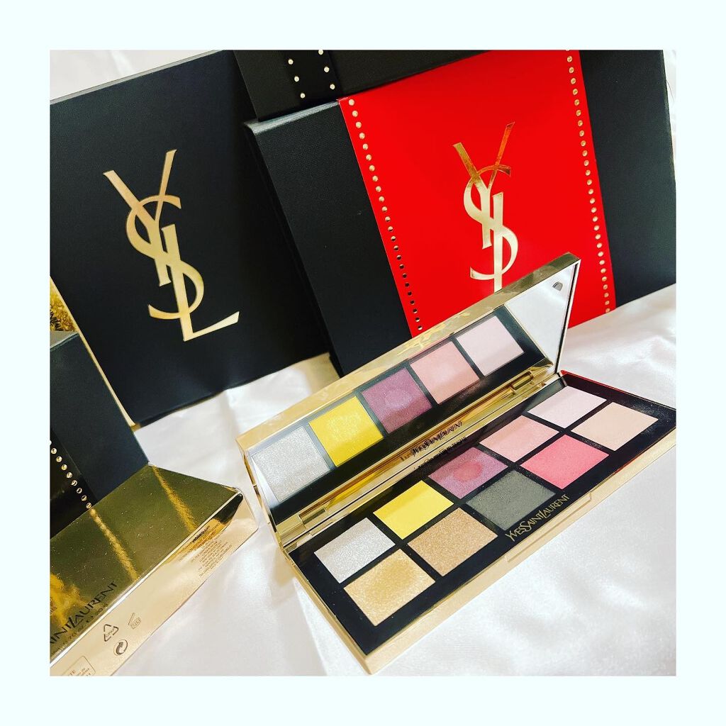 クチュール カラー クラッチ No.1 パリ/YVES SAINT LAURENT BEAUTE/アイシャドウパレットを使ったクチコミ（2枚目）
