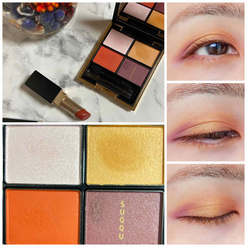 デザイニング カラー アイズ/SUQQU/アイシャドウパレットを使ったクチコミ(3枚目)