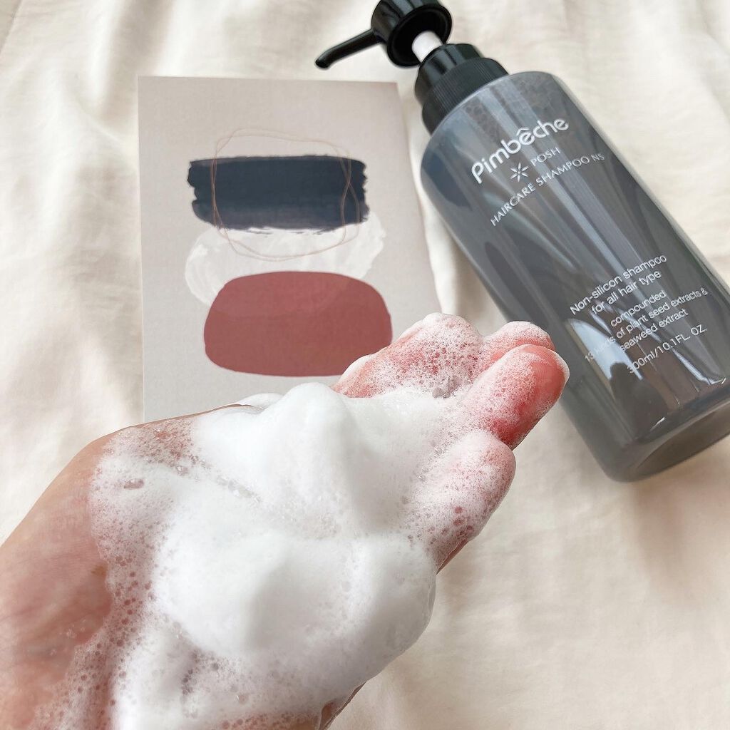 ポッシュ 薬用ヘアケアシャンプー/パンべシュ/市販シャンプーを使ったクチコミ(3枚目)