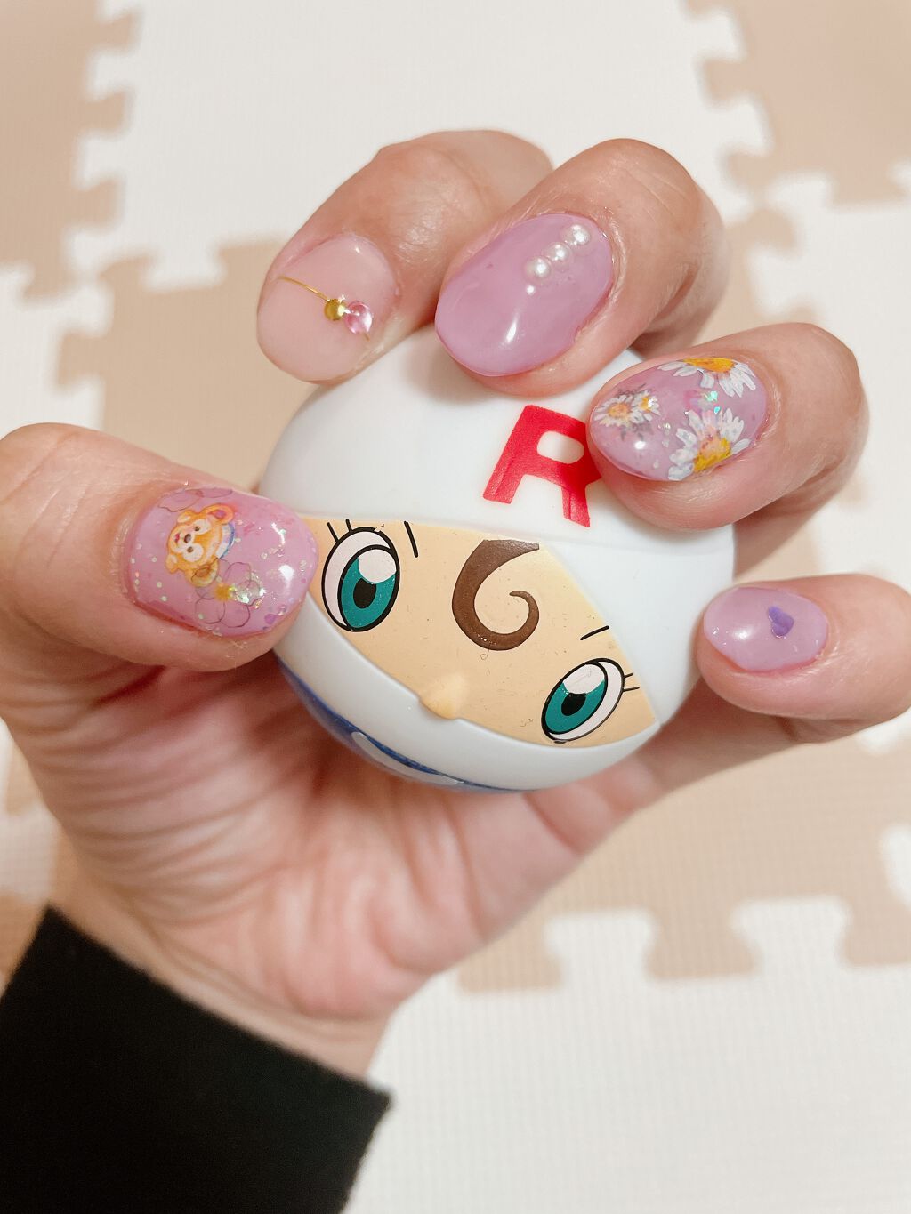 ジェルネイル(ライト対応)/セリア/ジェルネイルを使ったクチコミ(3枚目)