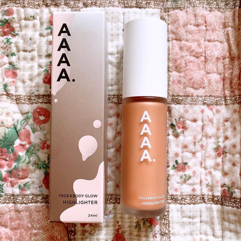 ハイライター/AAAA./リキッドハイライトを使ったクチコミ（1枚目）