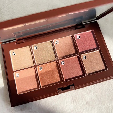 ウォーム メモリーズ アイシャドウパレット/RMK/アイシャドウパレットを使ったクチコミ(3枚目)