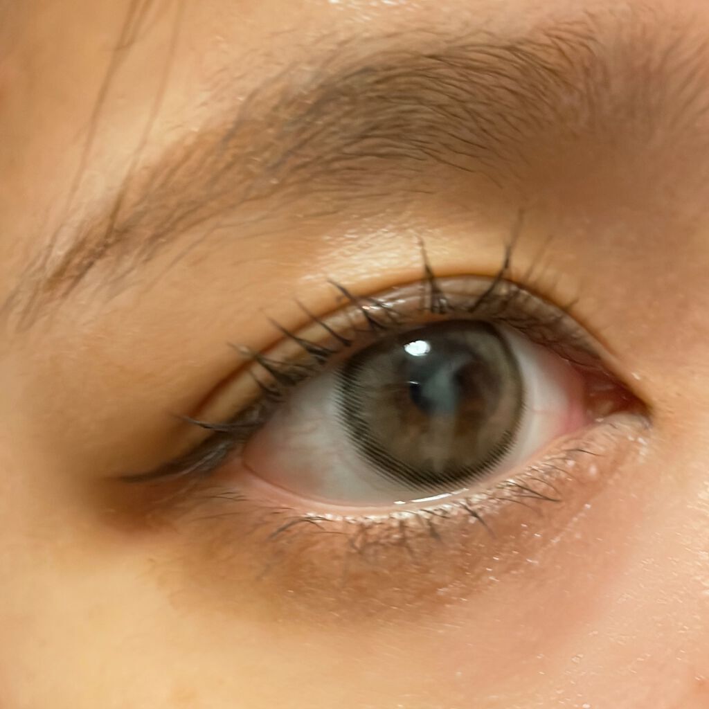 メランジェ シュエット ワンデー ベラージュ/melange+chouette/ワンデー（１DAY）カラコンを使ったクチコミ（2枚目）