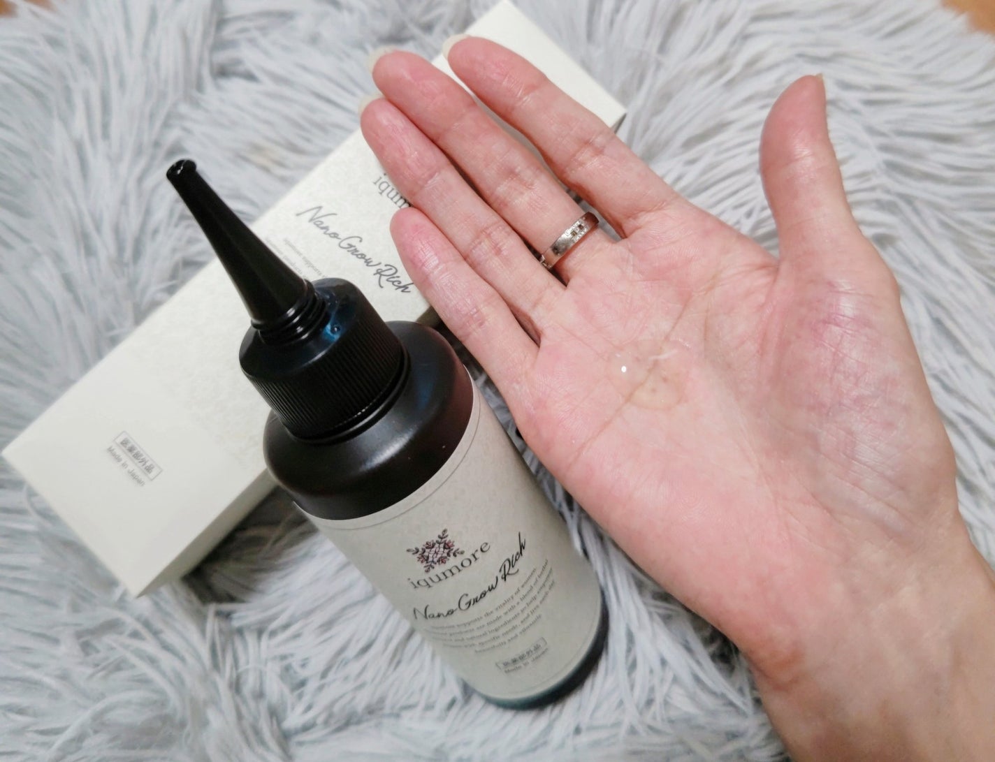 ナノグロウリッチ/iqumore/頭皮ローションを使ったクチコミ(2枚目)