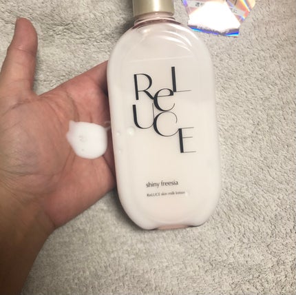 リルーチェ スキンミルクローション シャイニーフリージア/コスメテックスローランド/ボディローションを使ったクチコミ(5枚目)