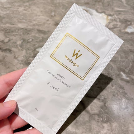 ウィークリーコンセントレート トリートメント/Wonjungyo/ヘアマスク・ヘアパックを使ったクチコミ(1枚目)