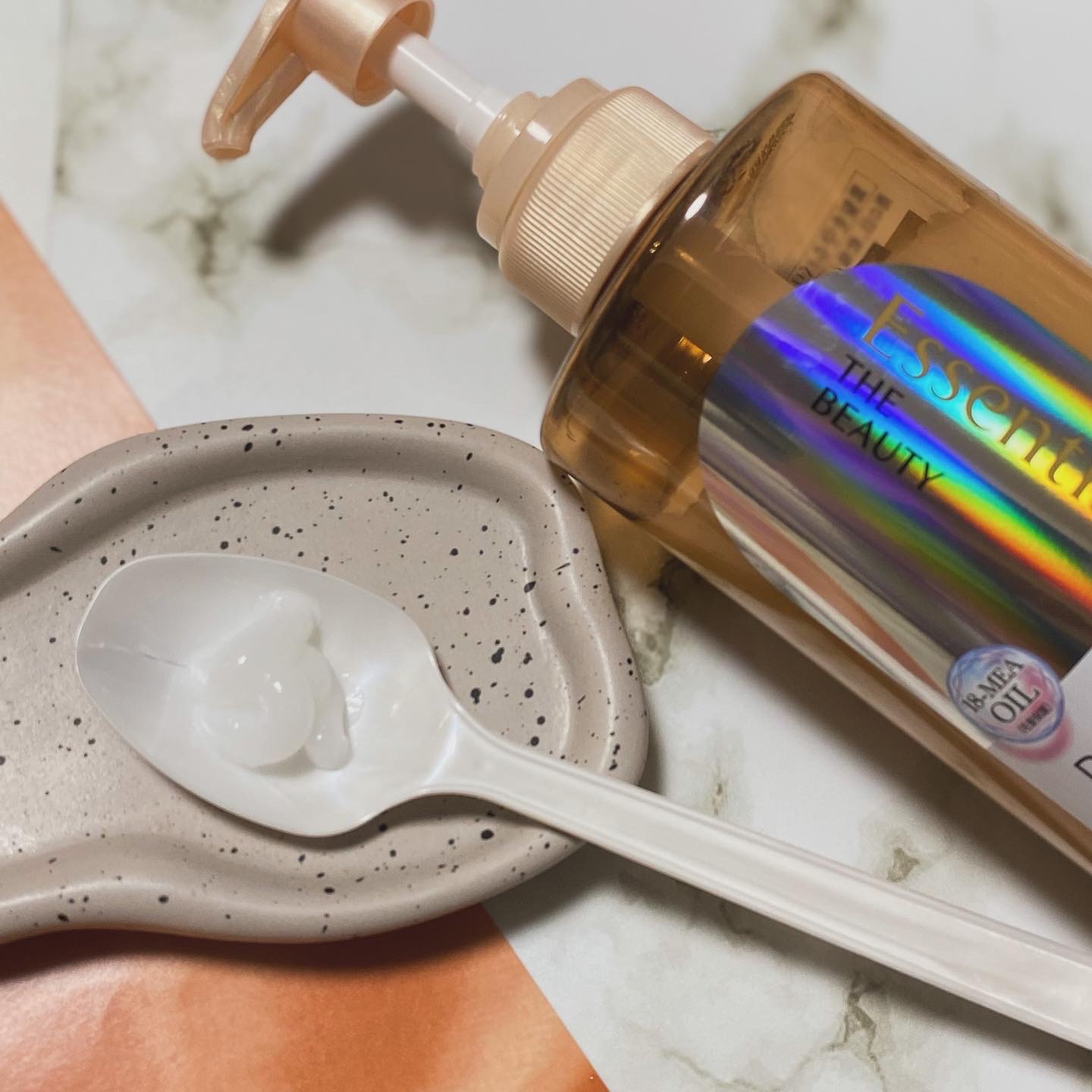 ザビューティ 髪のキメ美容素髪を守る バリアシャンプー/コンディショナー/エッセンシャル/シャンプー・コンディショナーを使ったクチコミ（3枚目）