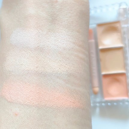 カラーミキシングコンシーラー 03 オレンジベージュ/キャンメイク/パレットコンシーラーを使ったクチコミ(3枚目)