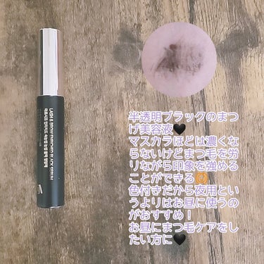 LASH & BROW ENRICHED BLACK SERUM/MARSHIQUE/まつげ美容液を使ったクチコミ（2枚目）