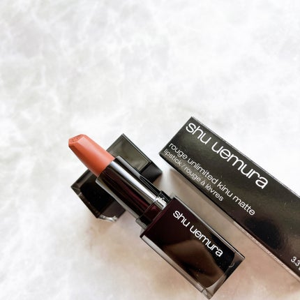 キヌ ルージュ サテン/shu uemura/口紅を使ったクチコミ(1枚目)