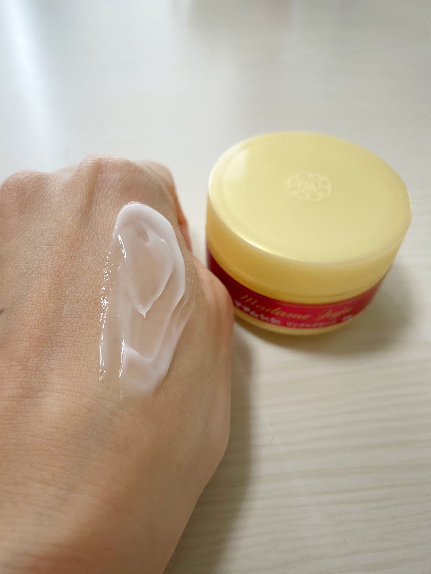 薬用リンクルクリーム/ジュジュ/フェイスクリームを使ったクチコミ(3枚目)