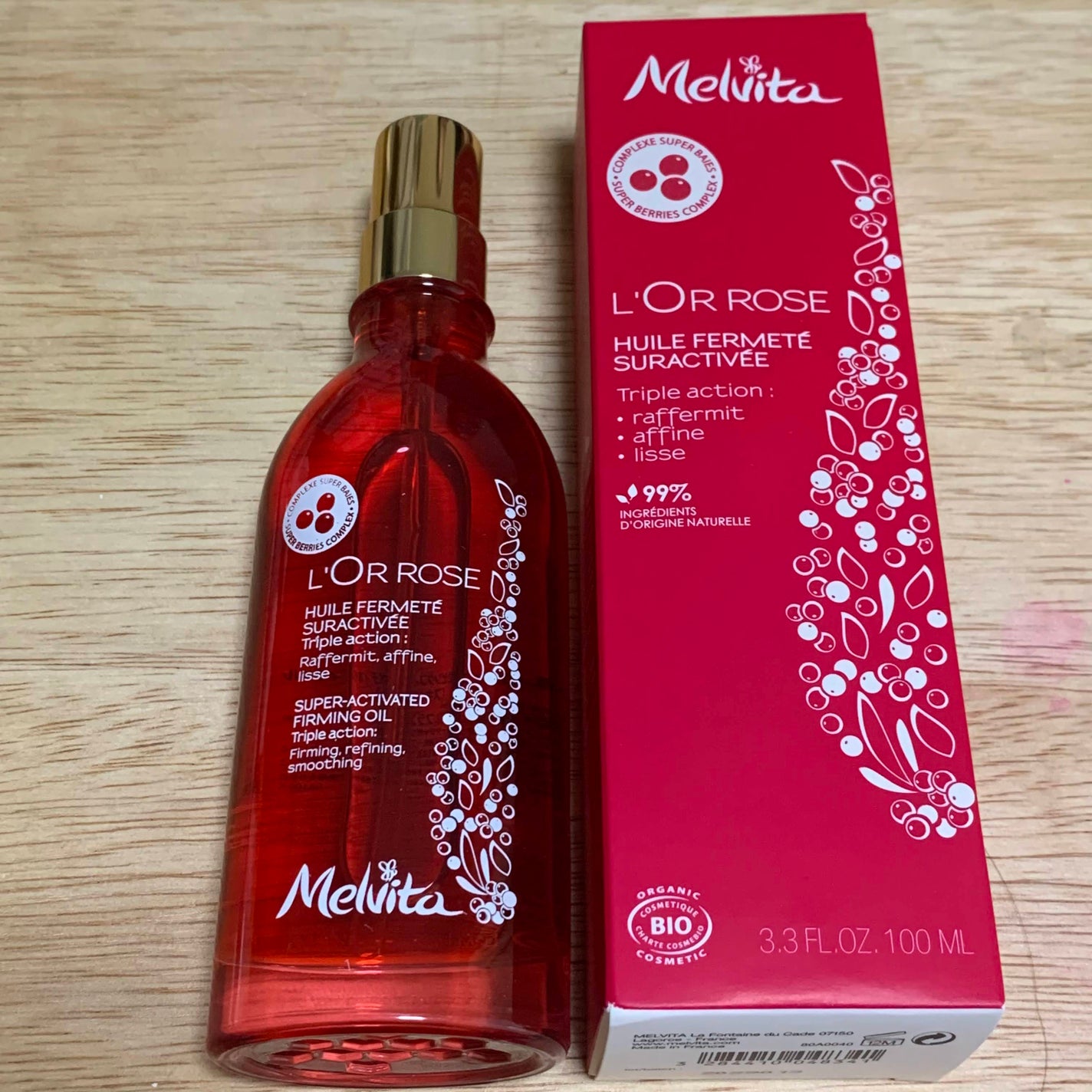 ロルロゼ ピンクフィット ボディオイル/Melvita/ボディオイルを使ったクチコミ(2枚目)