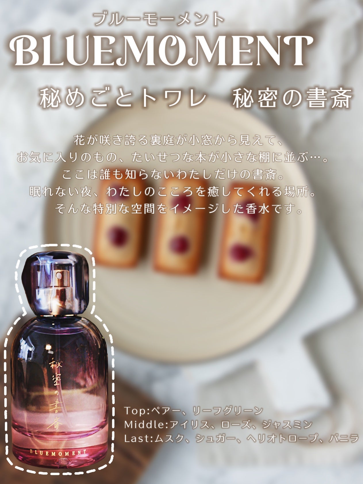 秘めごとトワレ/Libroaria/香水(その他)を使ったクチコミ(2枚目)