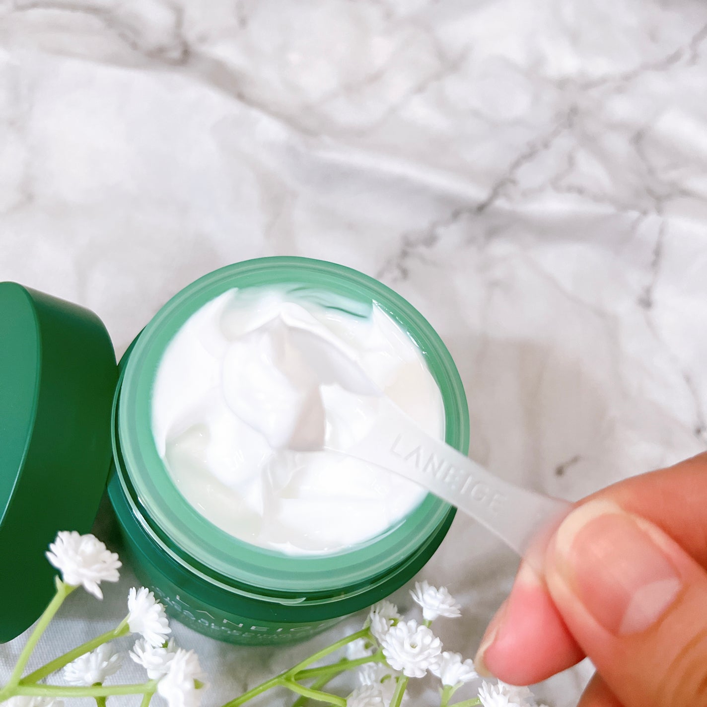 シカスリーピングマスク/LANEIGE/フェイスクリームを使ったクチコミ(6枚目)