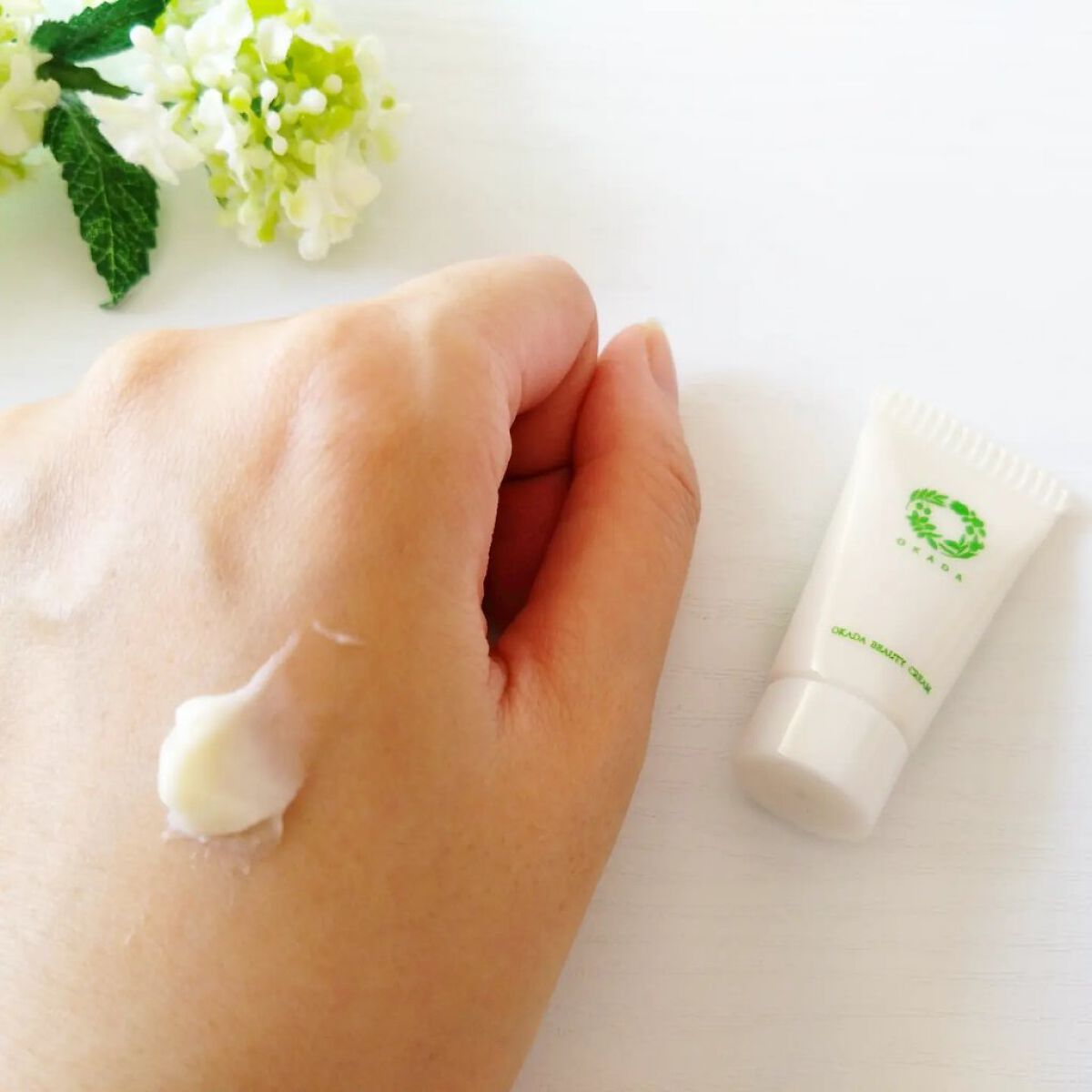 岡田美容クリーム/無添加工房 OKADA/フェイスクリームを使ったクチコミ（2枚目）