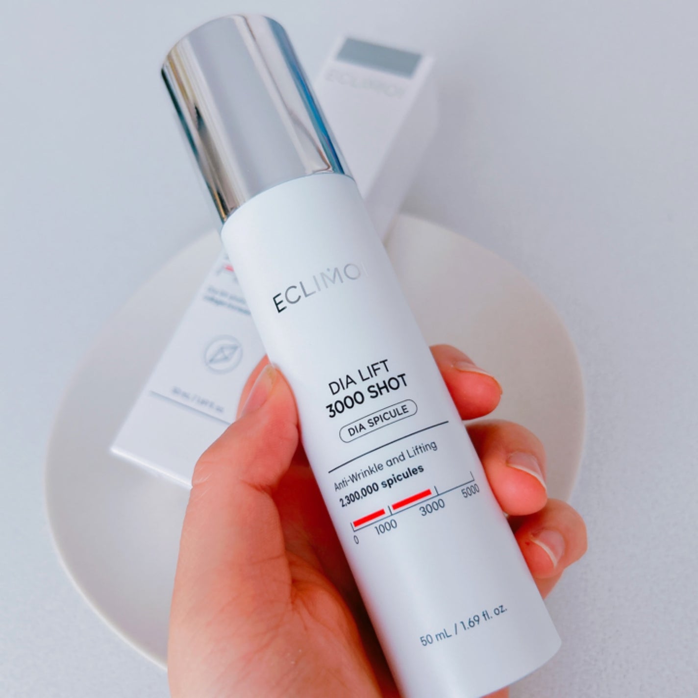 ダイヤリフト3000ショット/ECLIMOI/フェイスクリームを使ったクチコミ(2枚目)
