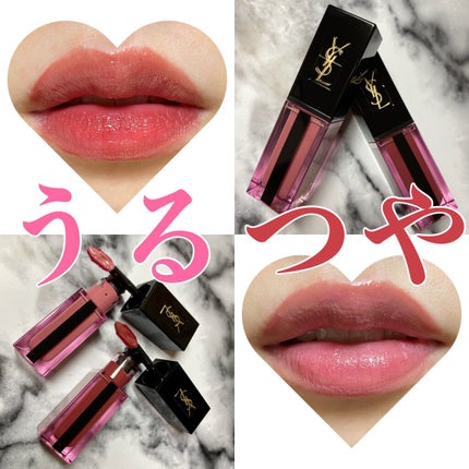 ルージュ ピュールクチュール ヴェルニ ウォーターステイン/YVES SAINT LAURENT BEAUTE/口紅を使ったクチコミ(1枚目)