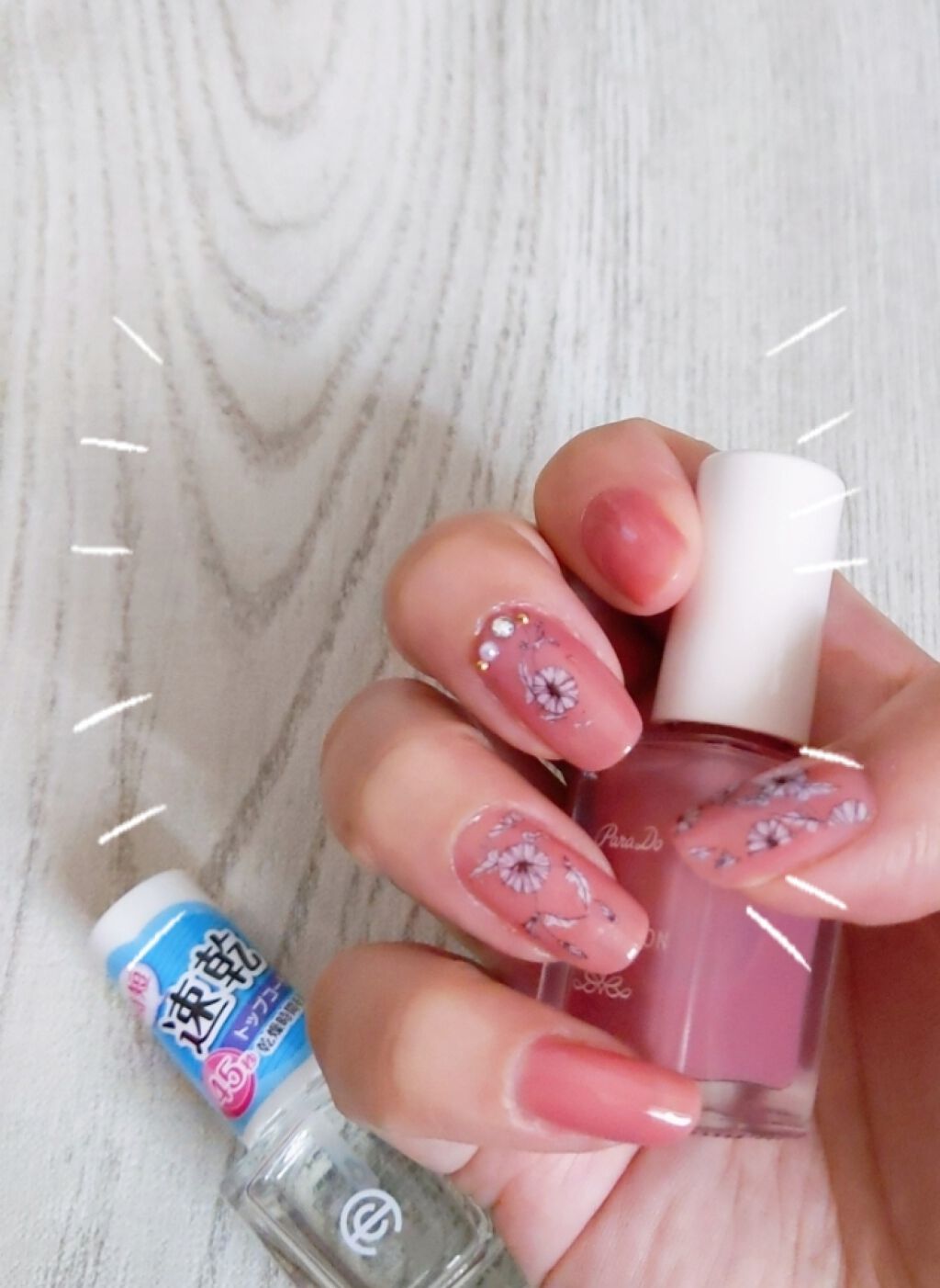 AC クイックドライ トップコート/AC MAKEUP/ネイルトップコートを使ったクチコミ（2枚目）