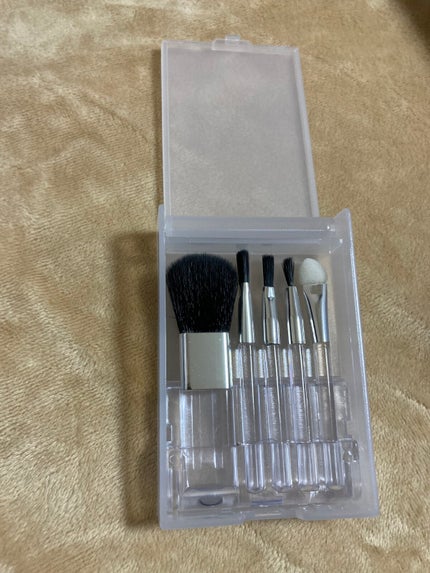 ごくふわっ 化粧ブラシセット/DAISO/メイクブラシを使ったクチコミ(2枚目)