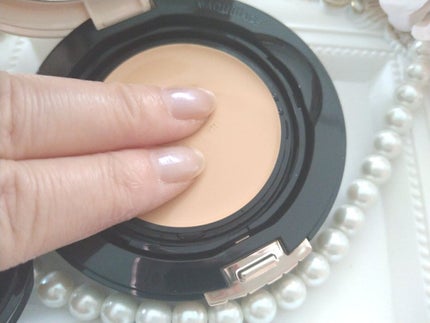 ドラマティッククッションジェリー/マキアージュ/クッションファンデーションを使ったクチコミ(4枚目)