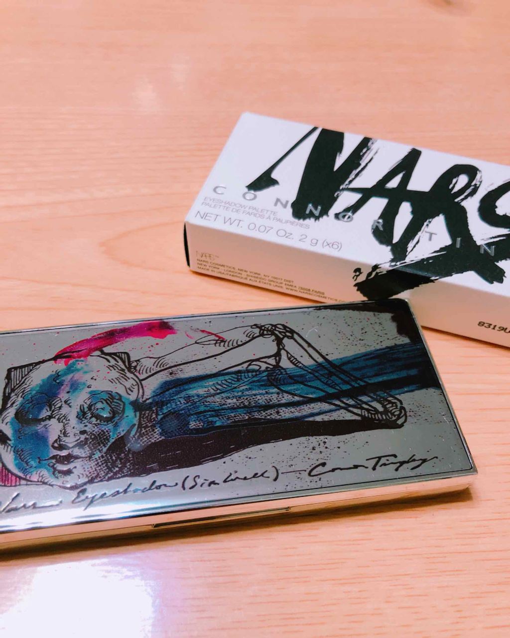 コナーティングリー アイシャドウパレット/NARS/アイシャドウパレットを使ったクチコミ(2枚目)