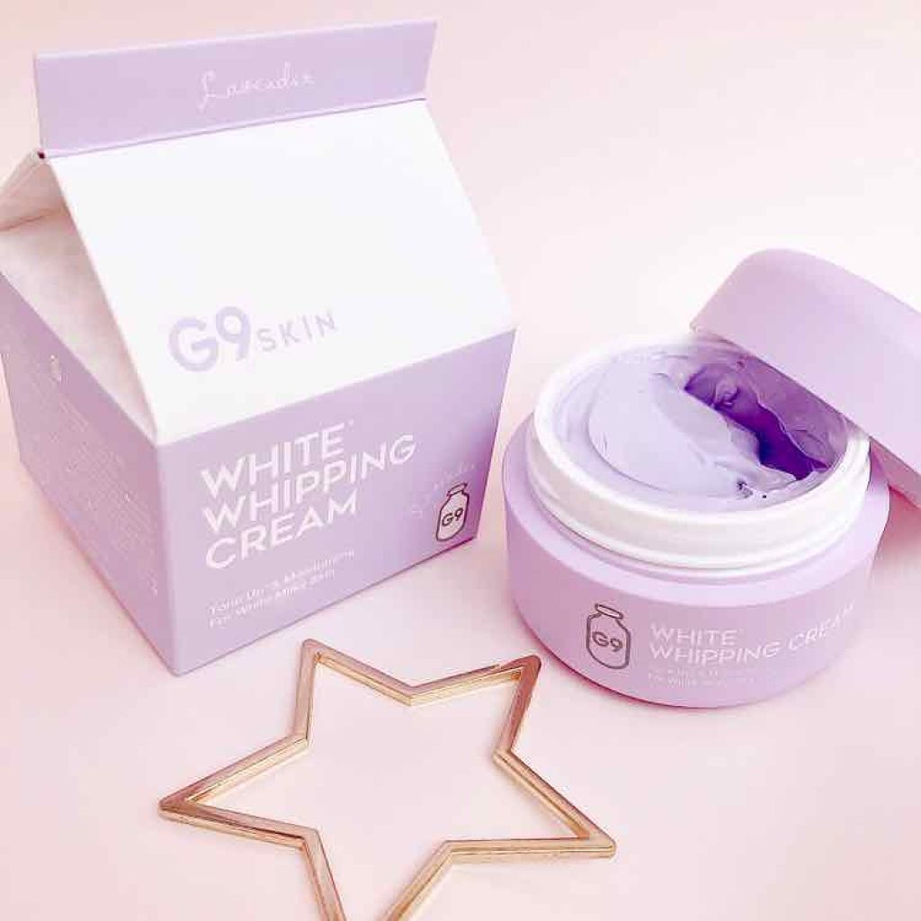WHITE WHIPPING CREAM(ウユクリーム)/G9SKIN/化粧下地を使ったクチコミ(1枚目)