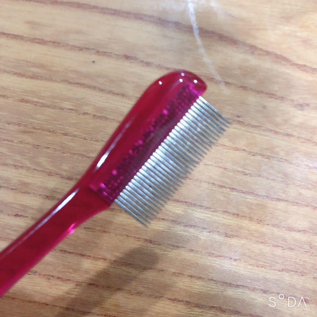 マスカラコーム メタルN（ナチュラル）/チャスティ/その他化粧小物を使ったクチコミ（2枚目）