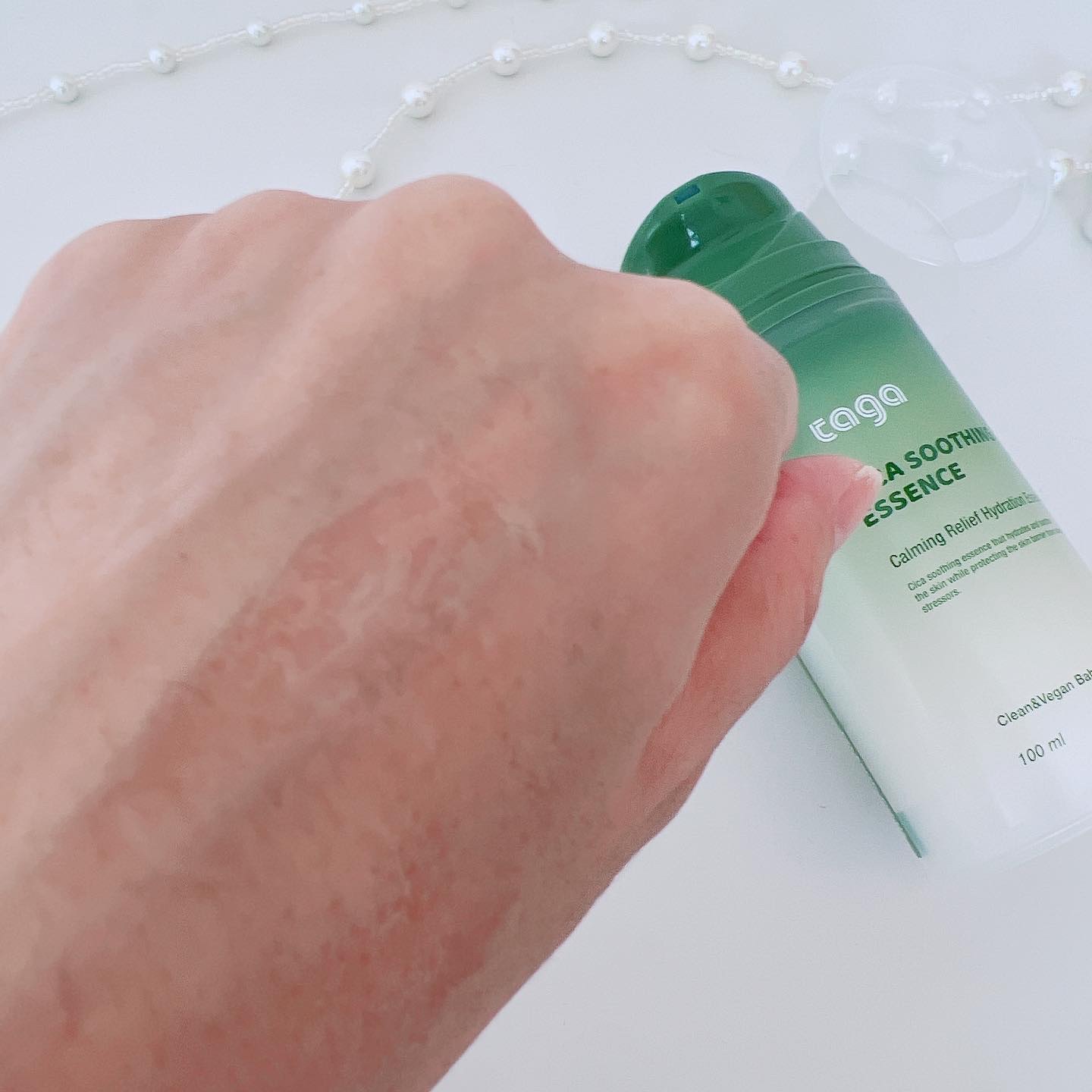 シカ スージングエッセンス/TAGA/フェイスクリームを使ったクチコミ（3枚目）