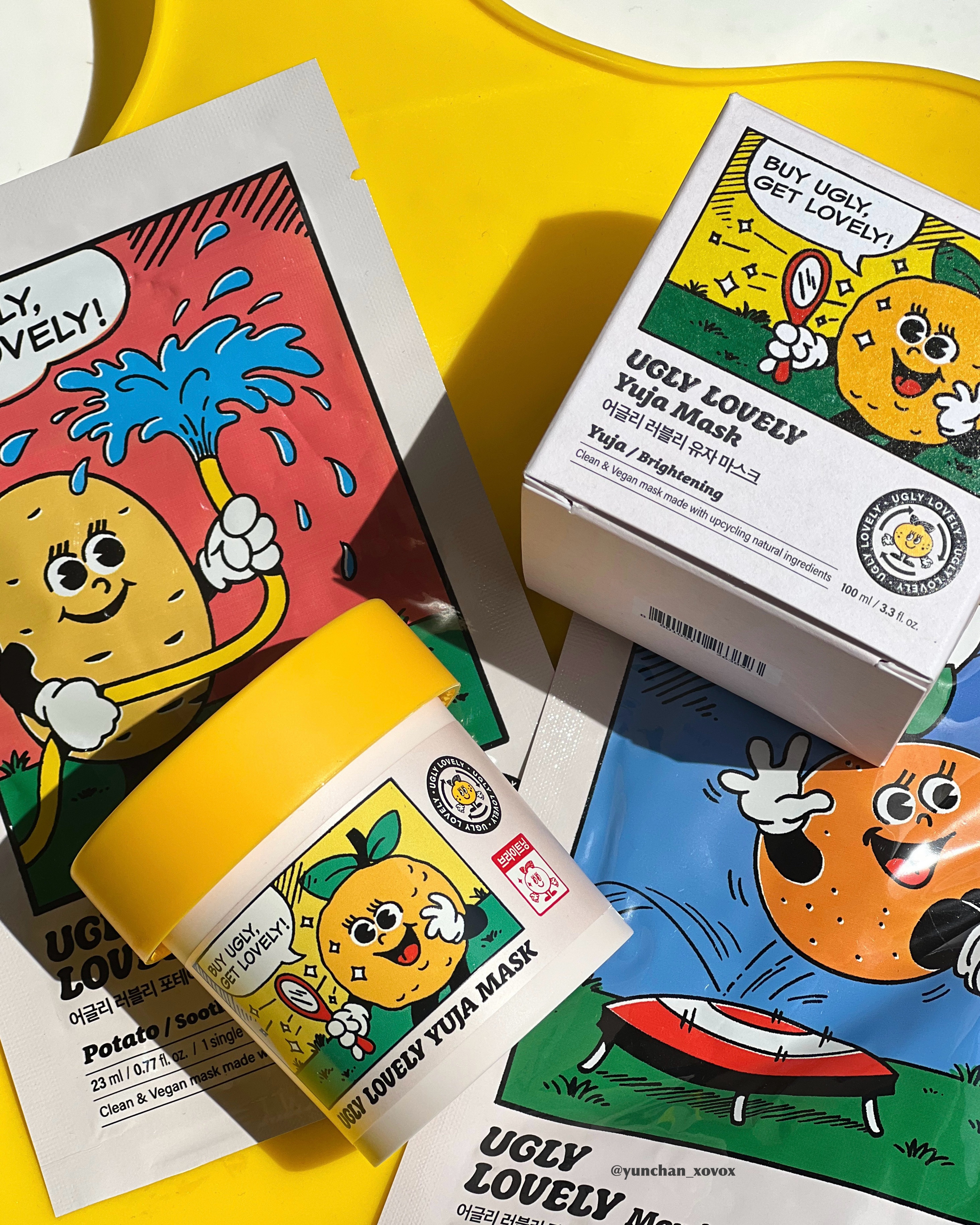 ポテトマスクパック/UGLY LOVELY/シートマスク・パックを使ったクチコミ（2枚目）