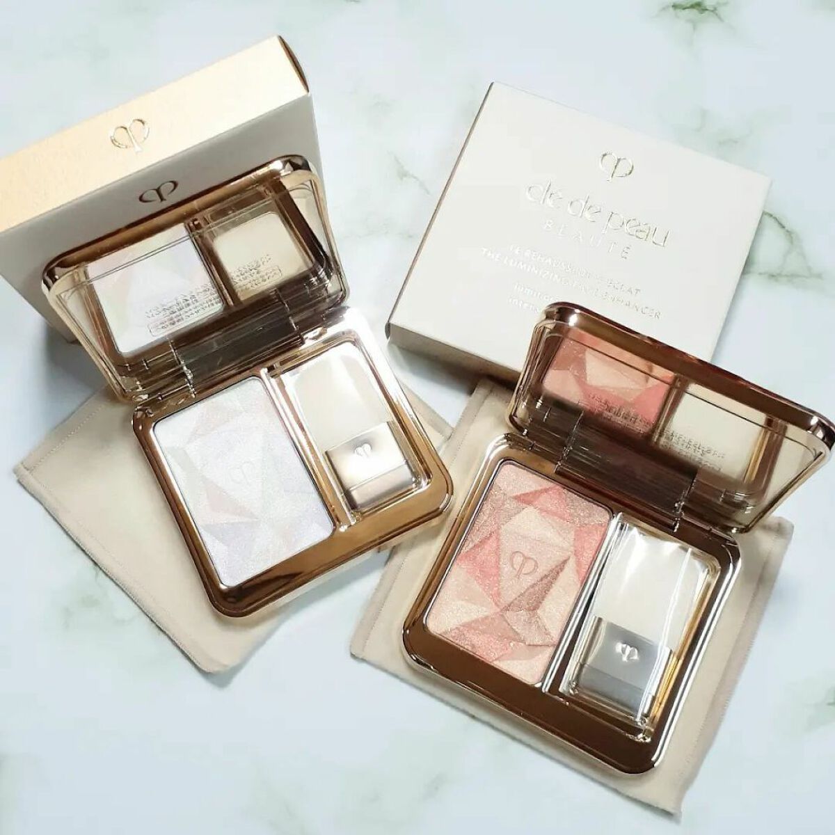 ル・レオスールデクラ /クレ・ド・ポー ボーテ/パウダーハイライトを使ったクチコミ(1枚目)