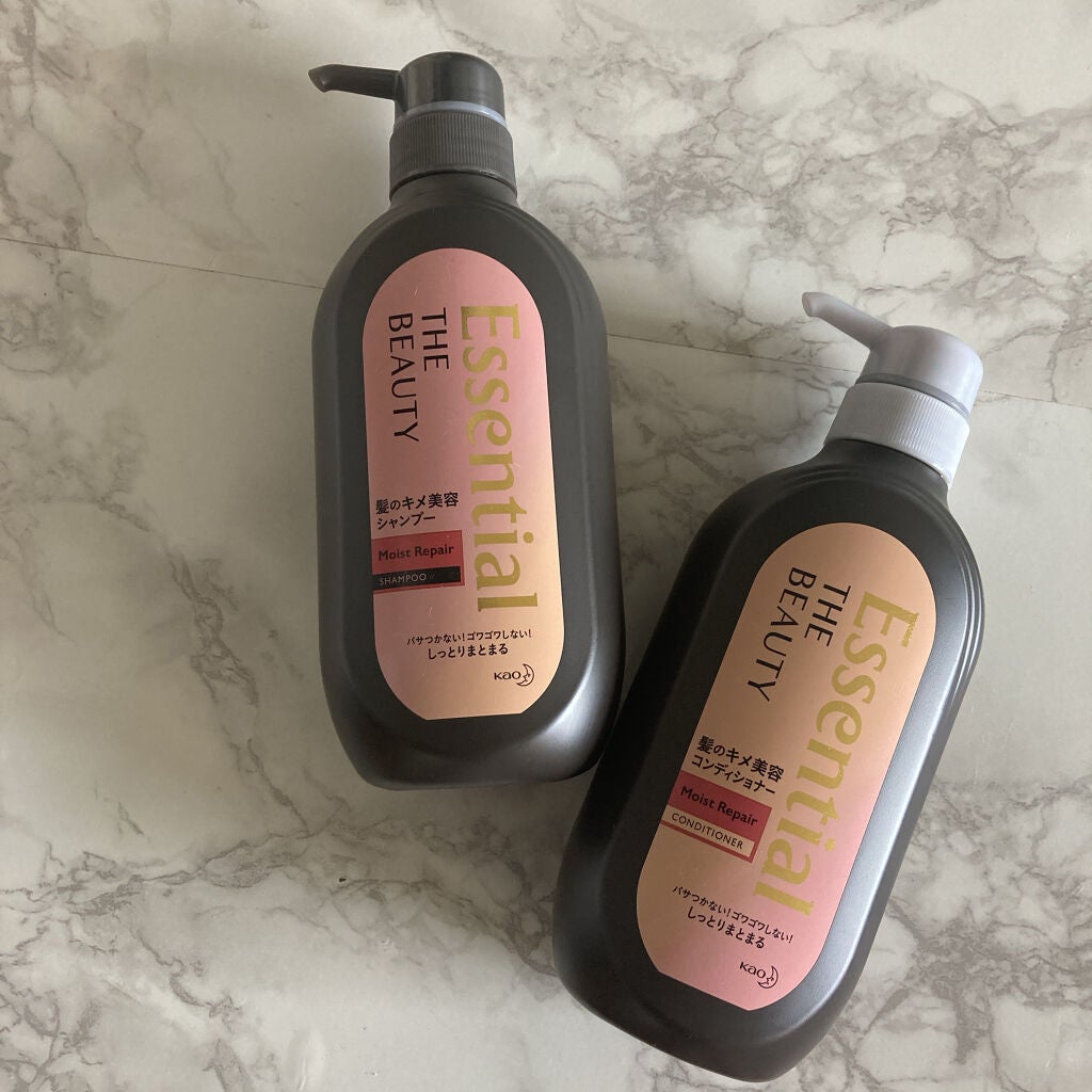 THE BEAUTY 髪のキメ美容シャンプー/コンディショナー<モイストリペア> /エッセンシャル/市販シャンプーを使ったクチコミ(1枚目)