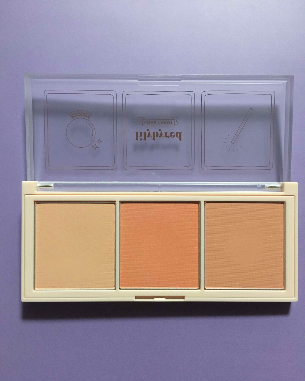 LOVE TAROT BLUSHER PALETTET/lilybyred/パウダーチークを使ったクチコミ（1枚目）