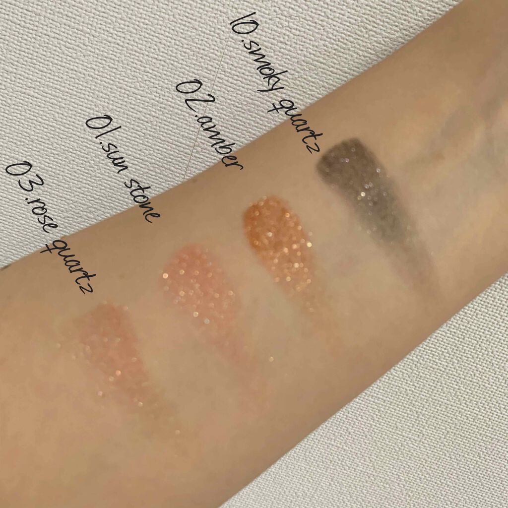 トゥインクル ジェムストーングリッター/ネイチャーリパブリック/グリッターを使ったクチコミ（2枚目）